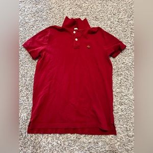 Abercrombie men’s maroon small polo